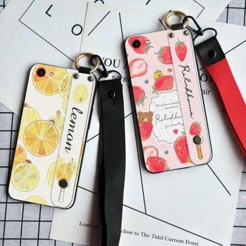 Summer Fruit Lemon Holder Case For Vivo V9 Y85 Y93 Y95 Y91i Y91C Y97 Soft Cell Phone Case Cover For Vivo Y30 Y50 Y9S Y81 Y83 Pro