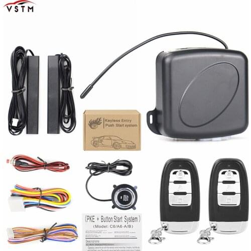 Hot selling gnition Starter Keyless Entry Start Stop Immobilizer Anti-theft System Auto Car Alarm Car Engine Push Start Button R