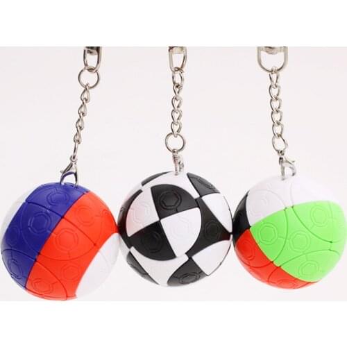 Mini Ball KeyChain Magic Cube 50 g Speed Cube Keychain Cubo Magico Puzzle Game Educational Toy For Children Gift