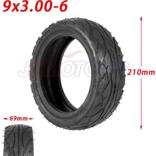 Mini Motorcycle Mini Electric Scooter 9X3.00-6 Tubeless Vacuum Tyres 9inch Motorcycle Tire Tyre 9*3.00-6