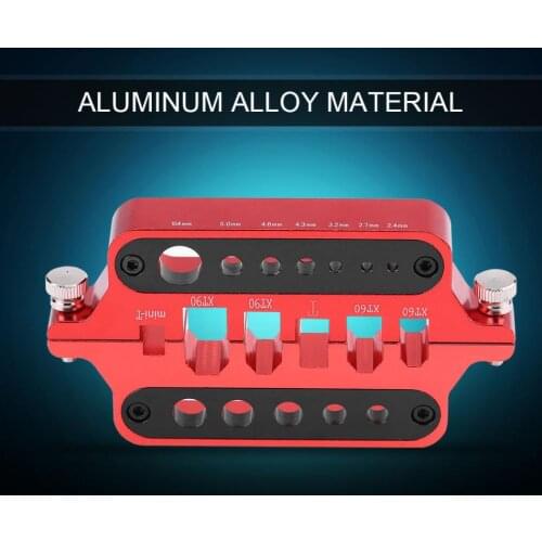 Multifunction Soldering Station Jig Aid High Quality Aluminum Alloy Connector Soldering Aid for XT60 XT90 T Banana Connector