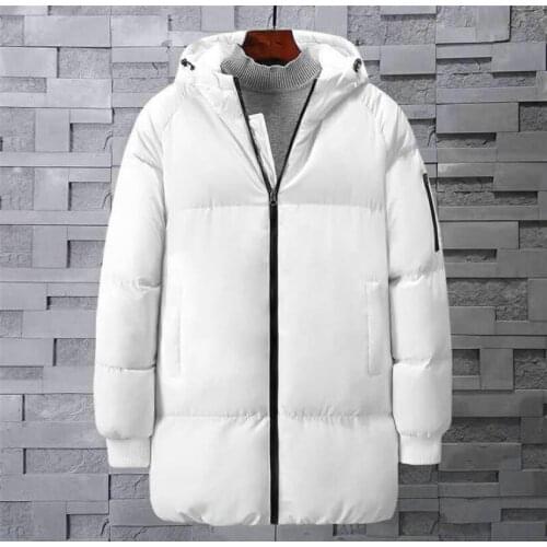 2021 Winter Down Cotton Coat Men Jacket Mens Thick Warm Snow Cotton Parka Jacket Overcoat Windbreaker Warm Parkas