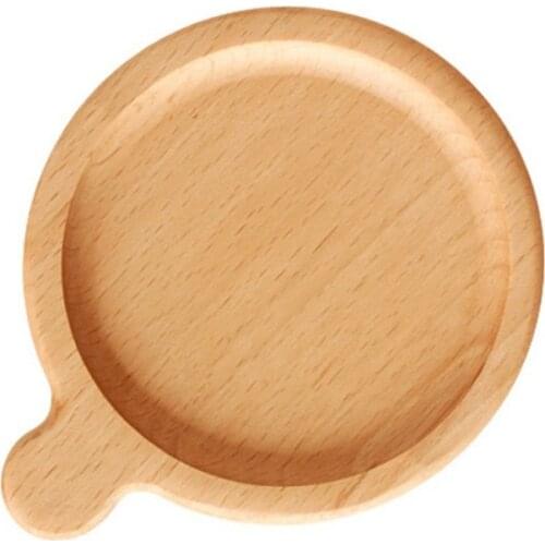 Japanese Style Natural Beech Cup Cushion Delicate Practical Tea Set Pad Multi Shape Household Insulation Mat