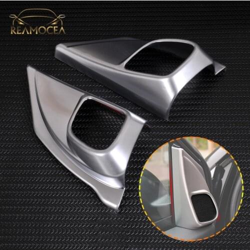 ABS Chrome For Honda CR-V CRV 2012 2013 2014 2015 2016 Car Styling Accessories Front A Pillar Door Speaker Horn Cover Trim Frame