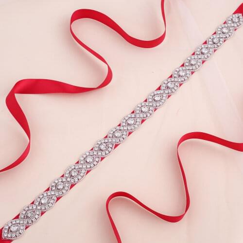 Rhinestones Bridal Belt Crystal Pasek Damski Wedding Belt Pearls Sash For Bridesmaid Dresses Accessoire Mariage