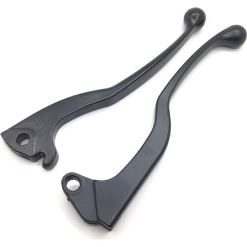 Yecnecty 1 Pair Motorcycle Disc Brake Levers Black Motorbike Brake Clutch Lever For Yamaha YBR125 2002-2013 Years 125CC