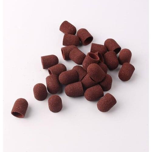 Nail Art Sand Ring Bit Sanding Bands Cutters For Manicure Nail Electric Drill Grinding Removing Gel Polishing Cap Pedicure Tool