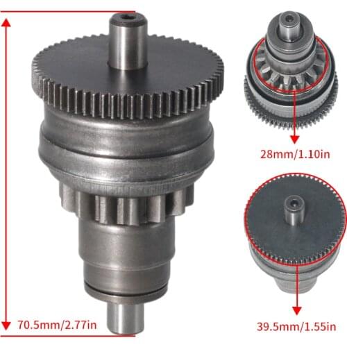 Starter Drive Bendix for Honda SE50 AF12 SE50P SFX50MM SFX50S SGX50 Sky AF43/AF45 SGX50S SH50 SH Fifty Scoopy Accessories