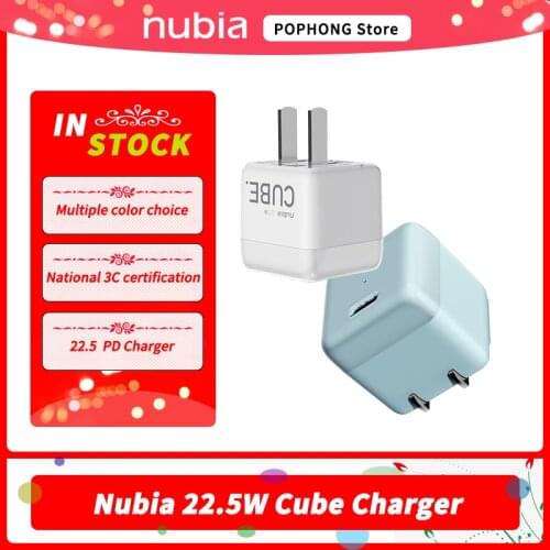 Nubia 22.5W PD Charger Nubia Adapter MAX output for huawei 22.5W For os 22W PD Charger