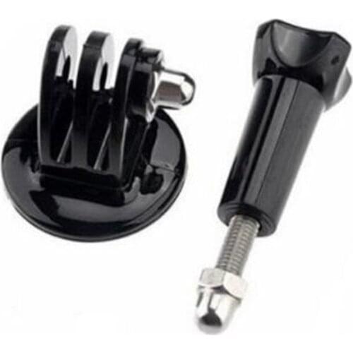 100pcs 1/4 Tripod Mount Adapter Stand and Screw for GoPro Hero SJCAM Xiao Yi Sport Action Camera