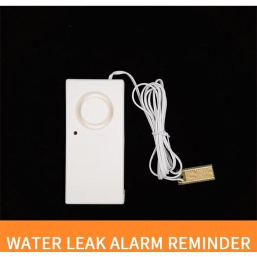 110dB Home Alarm Flood Alert Overflow Security Alarm System Water Leakage Alarm Detector Independent Water Leak Sensor Detection