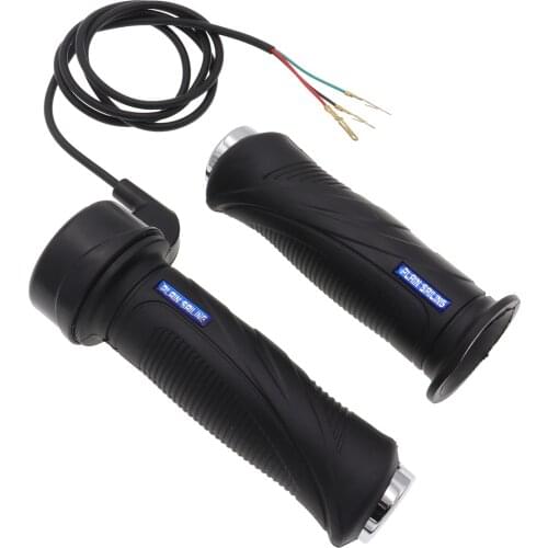 3 Wires 12v 24v 36v 48v Electric Bicycle Scooter Motorcycle Speed Gas Handle Throttle Accelerator Throttle Grip