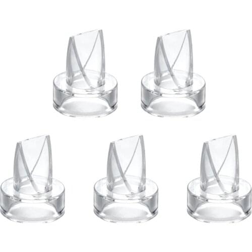 5 Pcs Silicone Duckbill Valves Electric Breastpump Parts Baby Feeding Nipple Pump Universal Replacement Accessories
