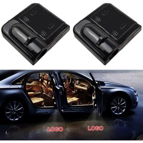 1PCS Wireless Car Door Led Welcome Laser Projector Logo Ghost Shadow Night Light Car-styling Door Welcome Courtesy Lamp for Seat