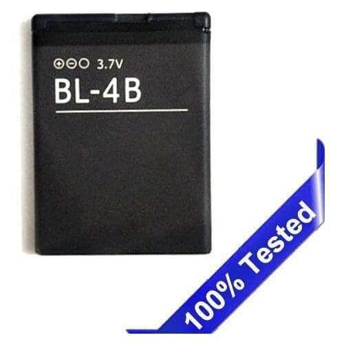 BL-4B Battery For NOKIA 2505 3606 3608 2670 2660 2630 5000 6111 7070 7088 7370 7373 7500 700mAh B