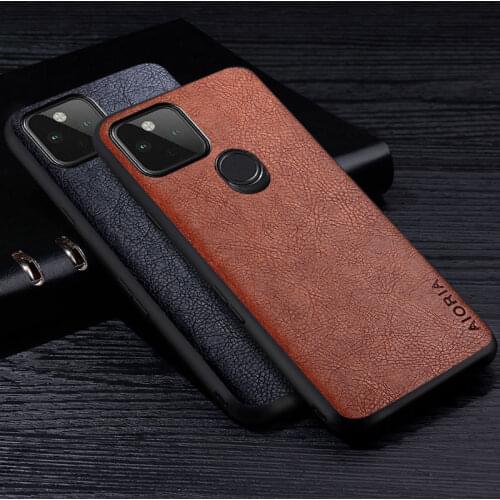 Case For Google Pixel 4A 4 4 XL 5G Luxury Leather Retro Litchi Pattern Business Style Phone Cover For Pixel 4A 4 4 XL Phone case