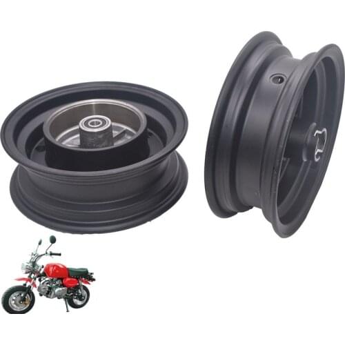 Black/Sliver Front wheel hub and Rear wheel hub for Honda Mini Trail Bike monkey DAX Z50A Z50R Z50J Z110 Z125