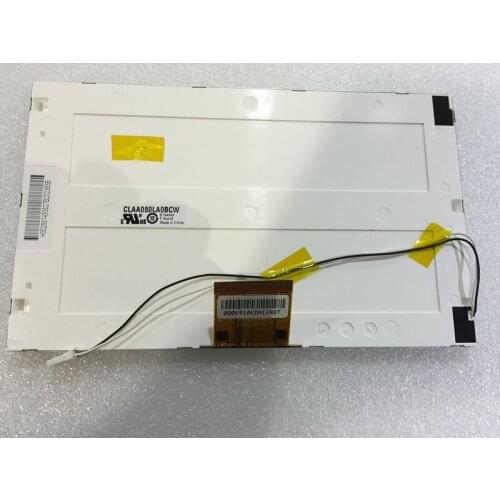 CLAA080LA0BCW 8 inch LCD screen is used for car DVD navigation 60 pin