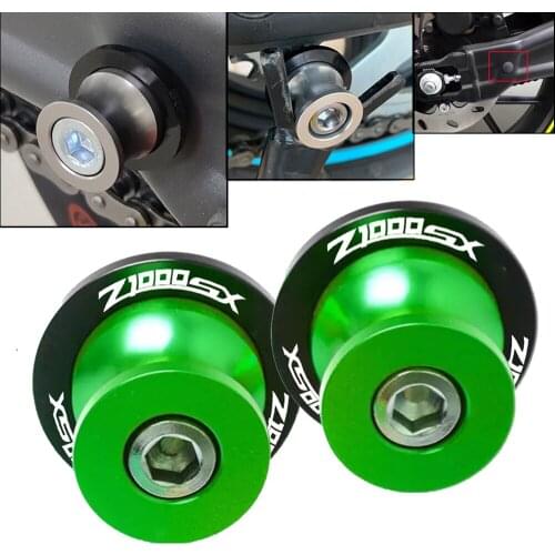 For Kawasaki Z1000SX Z1000 SX NINJA 2011-2021 2016 2015 2014 2013 2012 Motorcycle CNC Swingarm Spools Slider Stand Screws Slider