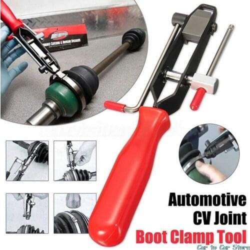 Automotive Car CV Joint Boot Clamp Banding Crimper Tool With Cutter Pliers Removal Tool