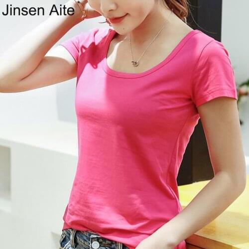 Женские трикотажные футболки Jinsen Aite China At AliExpress