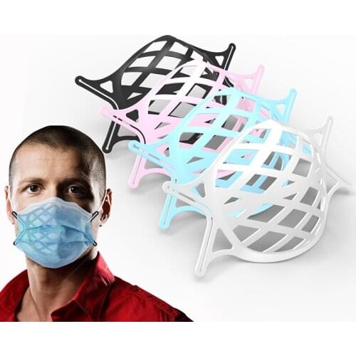 3D Mask Bracket Silicone Mask Mask Holder Figure Support Breathing Assist Help Bracket Inner Support Frame Breathable Valve