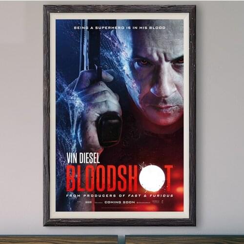M042 Bloodshot( 2020 ) Classic Fashion Movie Custom Silk Poster Home Deco Wall Art Christmas Gift