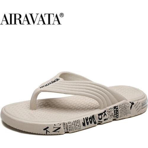 Men Beach Outdoor Casual Flip Flops Summer Home Non-slip Comfort Slippers