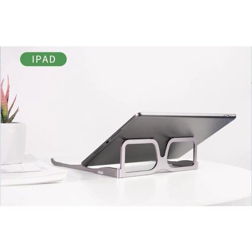 The New Creative Alloy Folding Glasses Holder Is Suitable For Laptop And Tablet Office