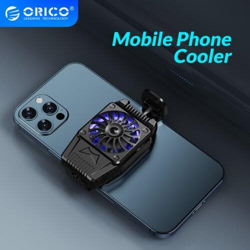 ORICO Mobile Phone Radiator Cooling Fan Cooler PUBG Games Cooler for iPhone Samsung Xiaomi Cell Phone