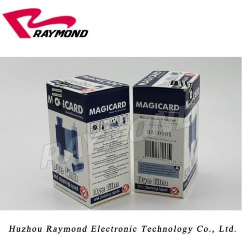 Original Magicard MA1000K Black Monochrome Ribbon,1000 prints per roll,for use with Pronto / Enduro / Rio Pro ID Card Printers
