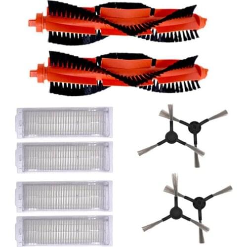 Main Brush Side Brush Hepa Filter for Xiaomi Mijia STYJ02YM for Conga 3490 for Viomi V2 PRO V3 SE V-RVCLM21B