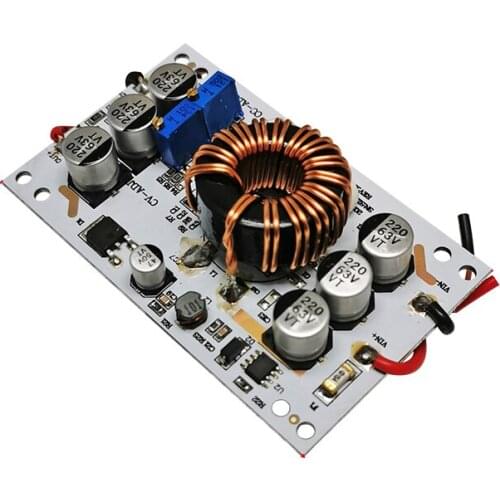 600W Aluminum Plate DC-DC Boost Converter Adjustable 10A Step Up Constant Current Power Supply Module Led Driver For Arduino