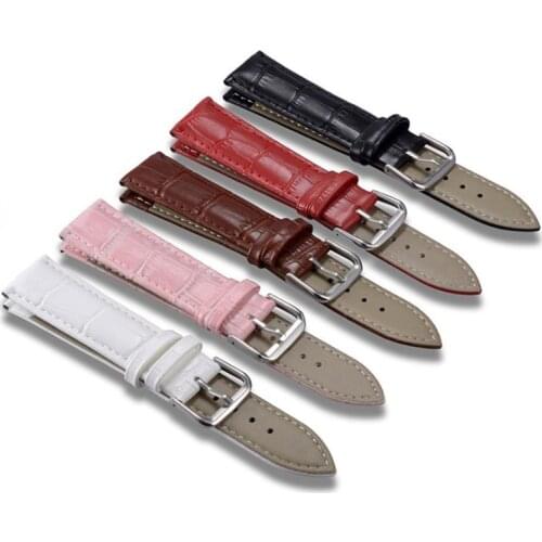High Quality Genuine Leather Watchband 12mm-22mm Watchstraps Wristwatch Band Watch Straps