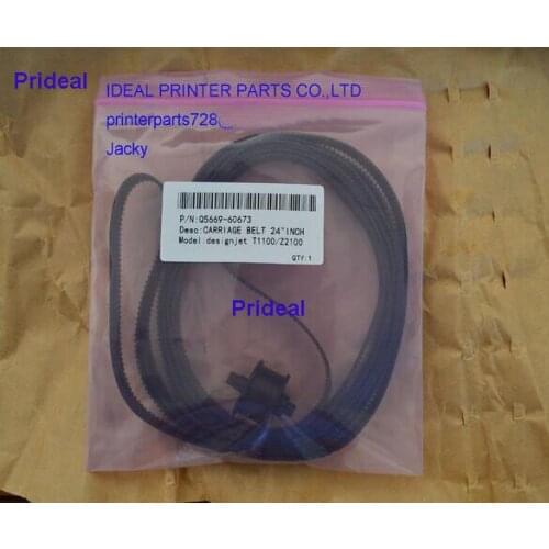 5pcs/lot New Compatible Q5669-60673 Plotter Carriage belt For DJ T1100 HP T610 Z2100 Z3100 Printer Carriage belt 24" inch