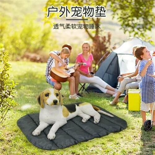 Outdoor And Indoor Dual-purpose Soft Dog Bed Mat Portable Washable Camping Travel Foldable Pet Sleeping Mat Blanket