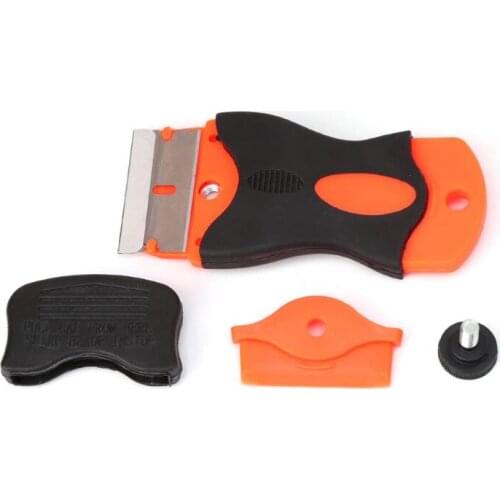 Plastic Handle Razor Scraper Ceramic Glass Oven Window Tinting Tool 1.57" Blade Dropshipping