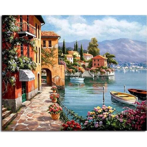 Unsterblichen Leben Wall Paintings Landscapes