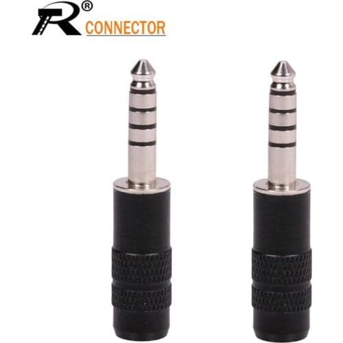 Nickle Plating Jack 4.4mm 5 Poles Male Full Balanced Headphone Plug 19.5mm for Sony NW-WM1Z NW-WM1A AMP Player