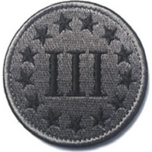 3D Embroidery Patches Armband Loop And Hook Benedict Cross Embroidery Armband Three Percenter Patch Embroidery Patches