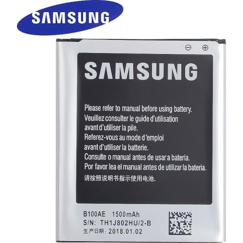 Samsung Original Battery For Samsung Galaxy Ace 3 S7270 S7272 S7260 S7262 G318 S7273 B100AE 1500mAh Mobile Phone Battery
