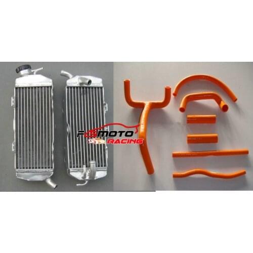 Racing Aluminum Radiator + New Silicone Hose For KTM LC4 620 625 640 660