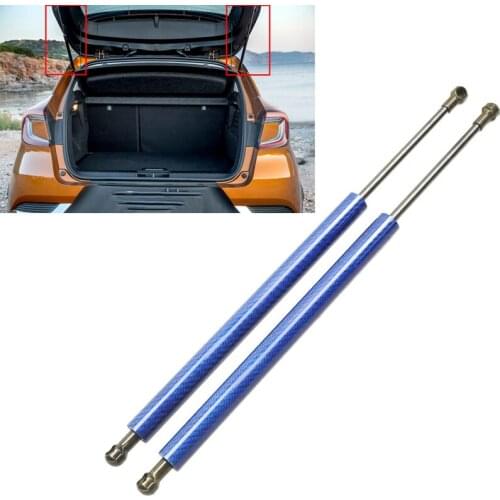 Carbon fiber for Renault Captur SUV 2019-2020 Auto Gas Springs rear trunk Lift Supports gas bars Struts Shocks Dampers