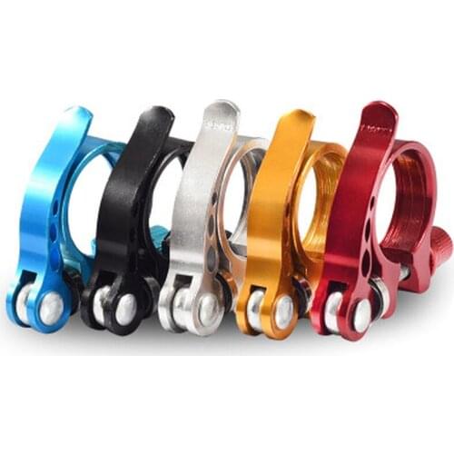 Fixed saddle, bicycle saddle, pipe clamp 31.8mm-34.9mm, quick release saddle idler