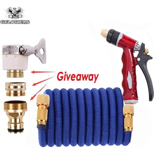 Hot-selling Telescopic Hose Car Wash Hose Garden Watering Hose Magic EU Car Wash Cleaning Hose Water Gun Sprayer Garden Supplies