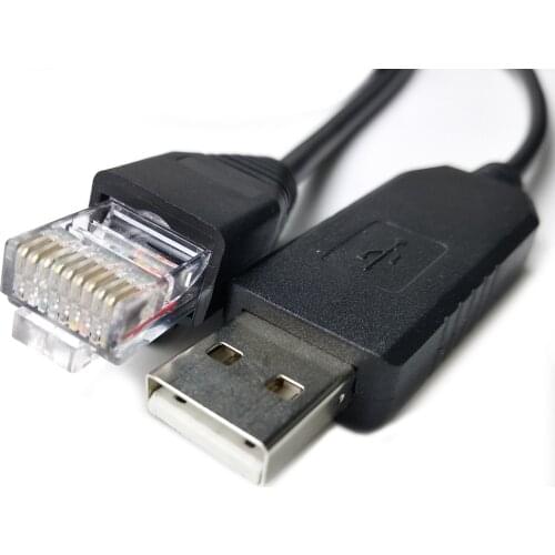 Win7 8 win10 prolific pl2303ta usb rs232 cable with rj11 rj12 rj25 rj9 serial adapter kable