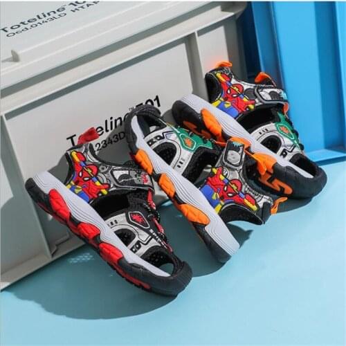 Disney style Velcro in the summer of 2021 children shoes cuhk childrens beach boys baotou sandals