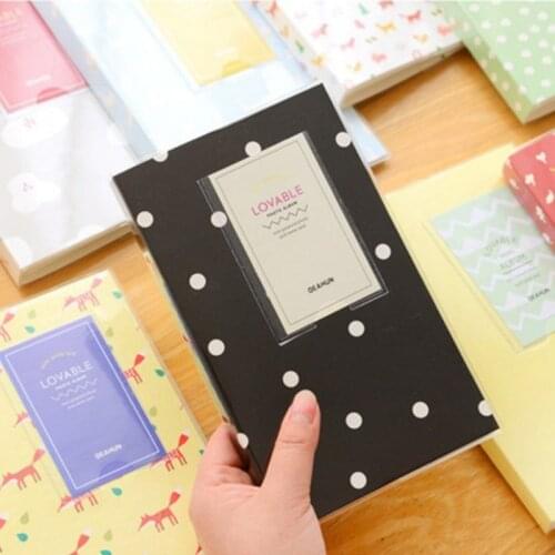 120 Pockets Solid Color DIY Stickers For Photo Albums Frame Decora Scrapbooking Photo Album Photo Card ID Holder Kitchen Tool