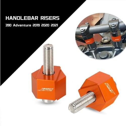 390 Adventure Motorcycle Handlebar Risers Heightening Code Riser Bar Mount Handle Clamp Adapter for 390 Adventure 2019 2020 2021