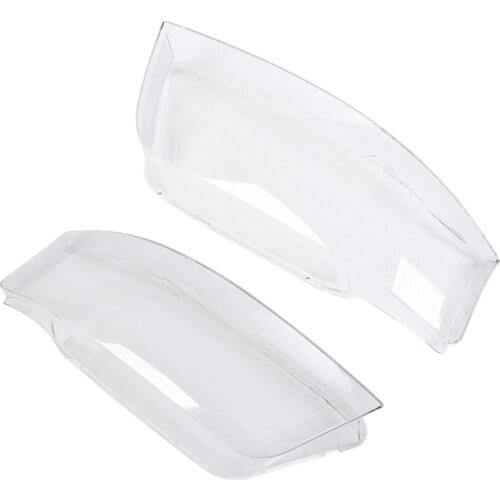 Transparent dust proof Headlights Glass Lamp Shade Front Headlights Shell Lamp Cover Masks, for A6 C5 2003-2005